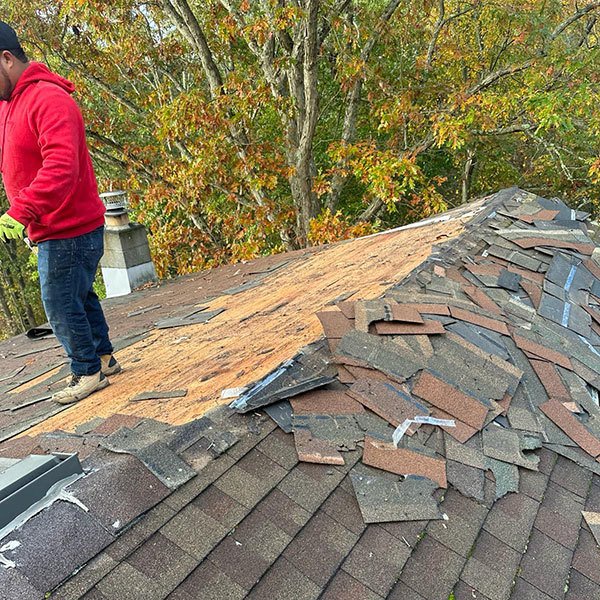 Inspecting A Roof